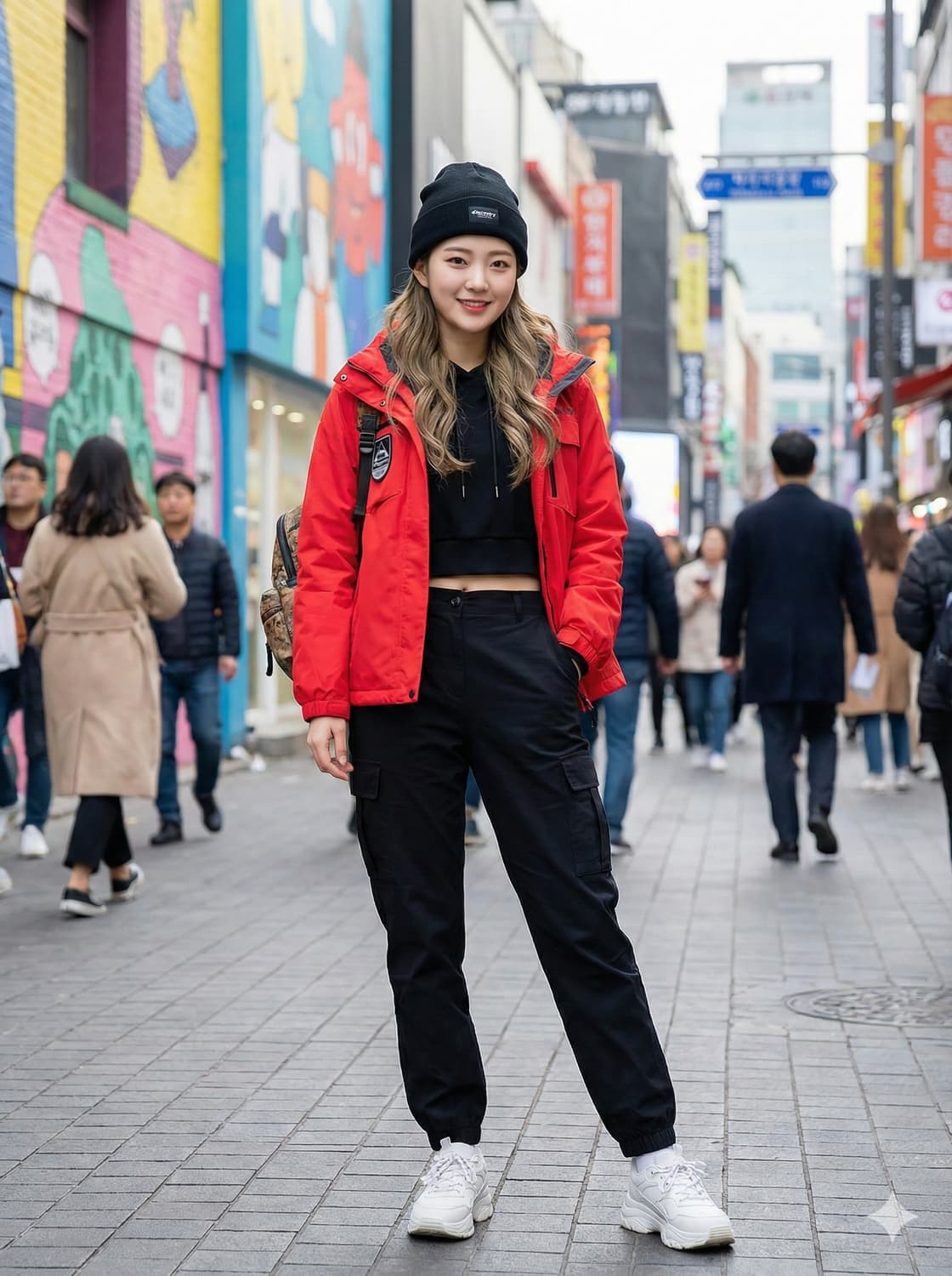 디스커버리 익스페디션 레드 폴리 점퍼 재킷_95 상품이미지1