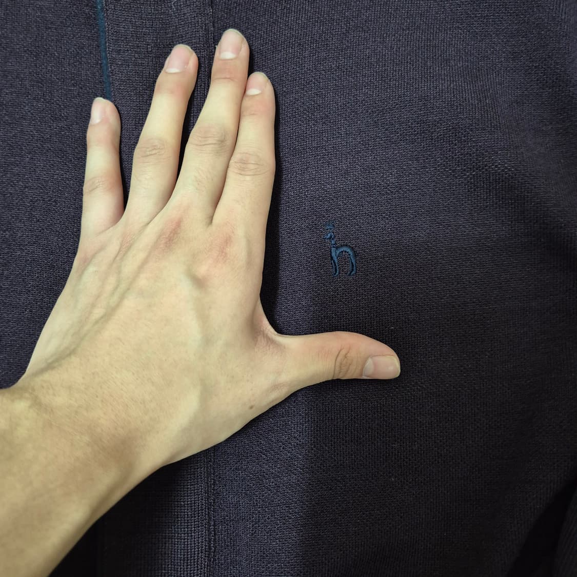 헤지스 골프웨어 니트집업 상품이미지6