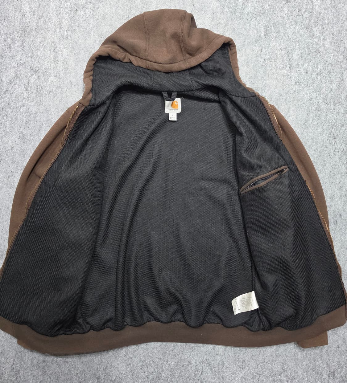 칼하트 써멀 썬페이드 후드집업 S 상품이미지3