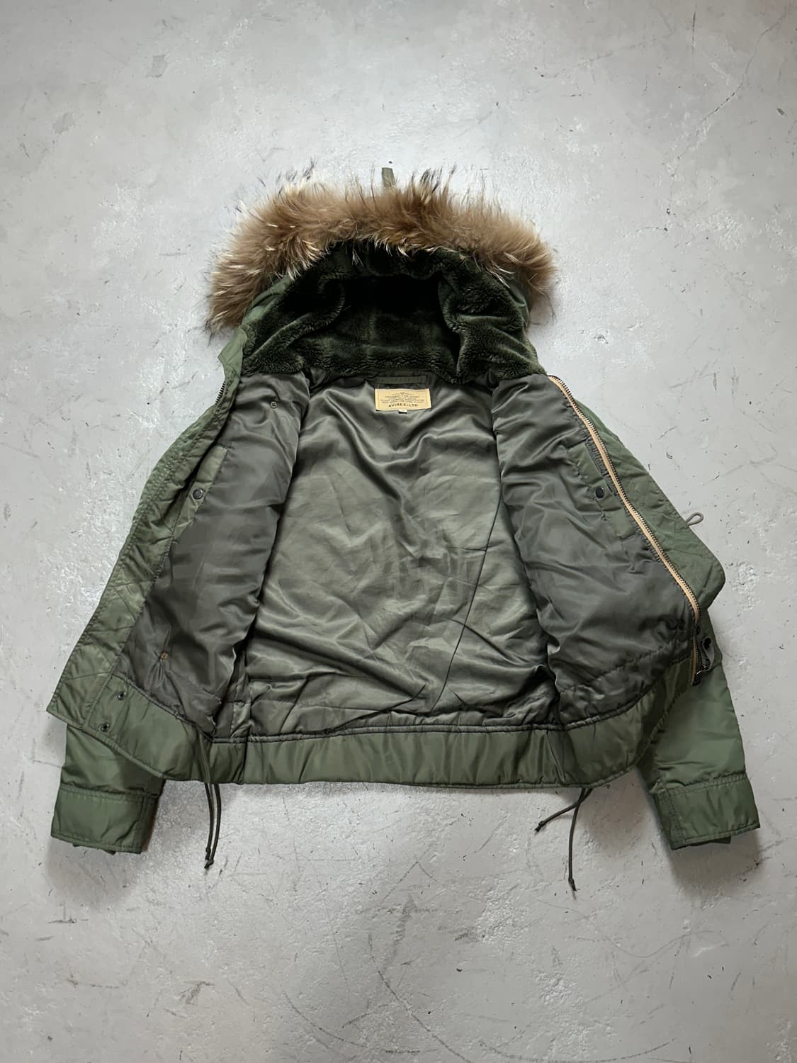 00's 아비렉스 N2B 플라이트 봄버 자켓 상품이미지7