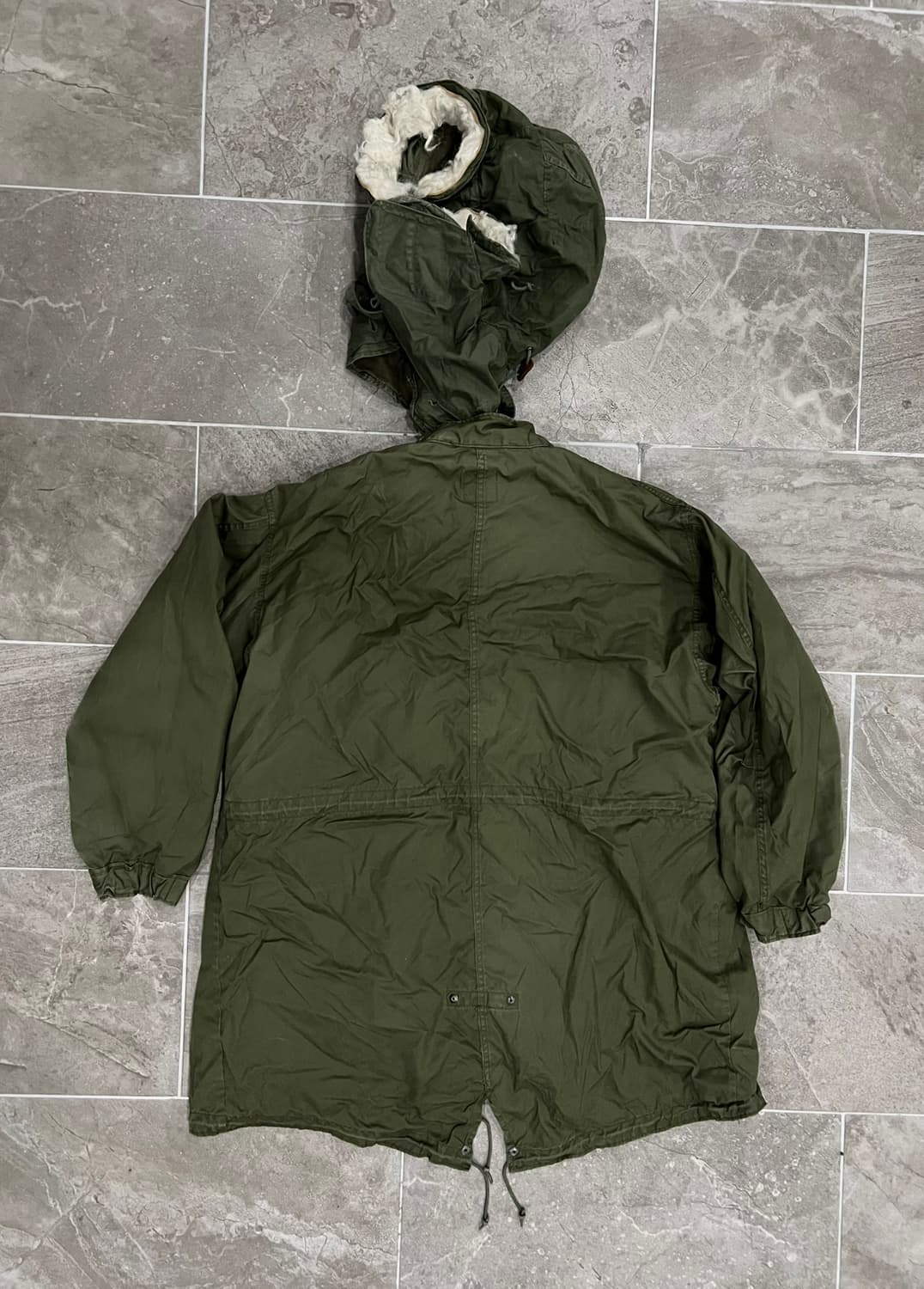 (M) M65 피쉬테일 오리지널 개파카 풀셋 상품이미지2