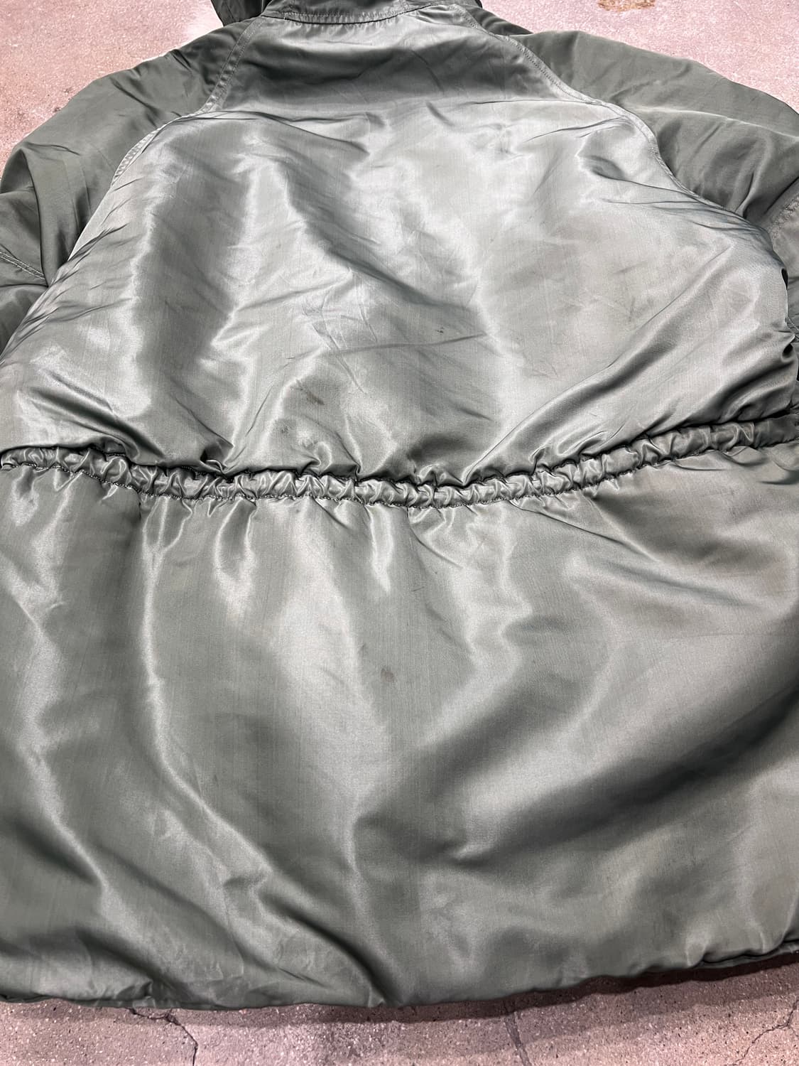 60’s 미공군 N-3B 플라잉 자켓 스카이라인 상품이미지8