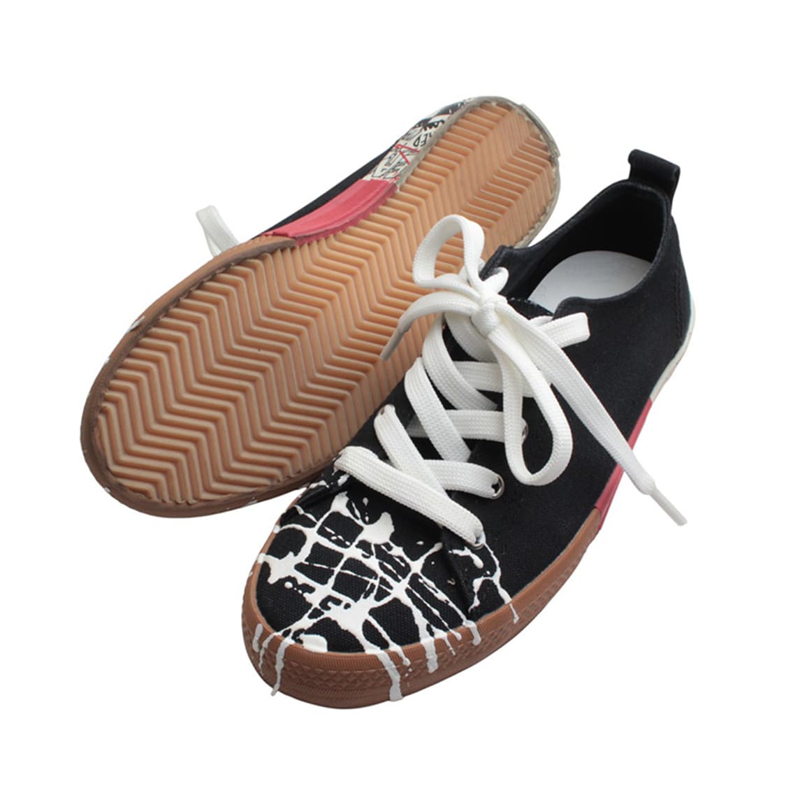 메종 마르지엘라 프린트 스니커즈 36 반 상품이미지3