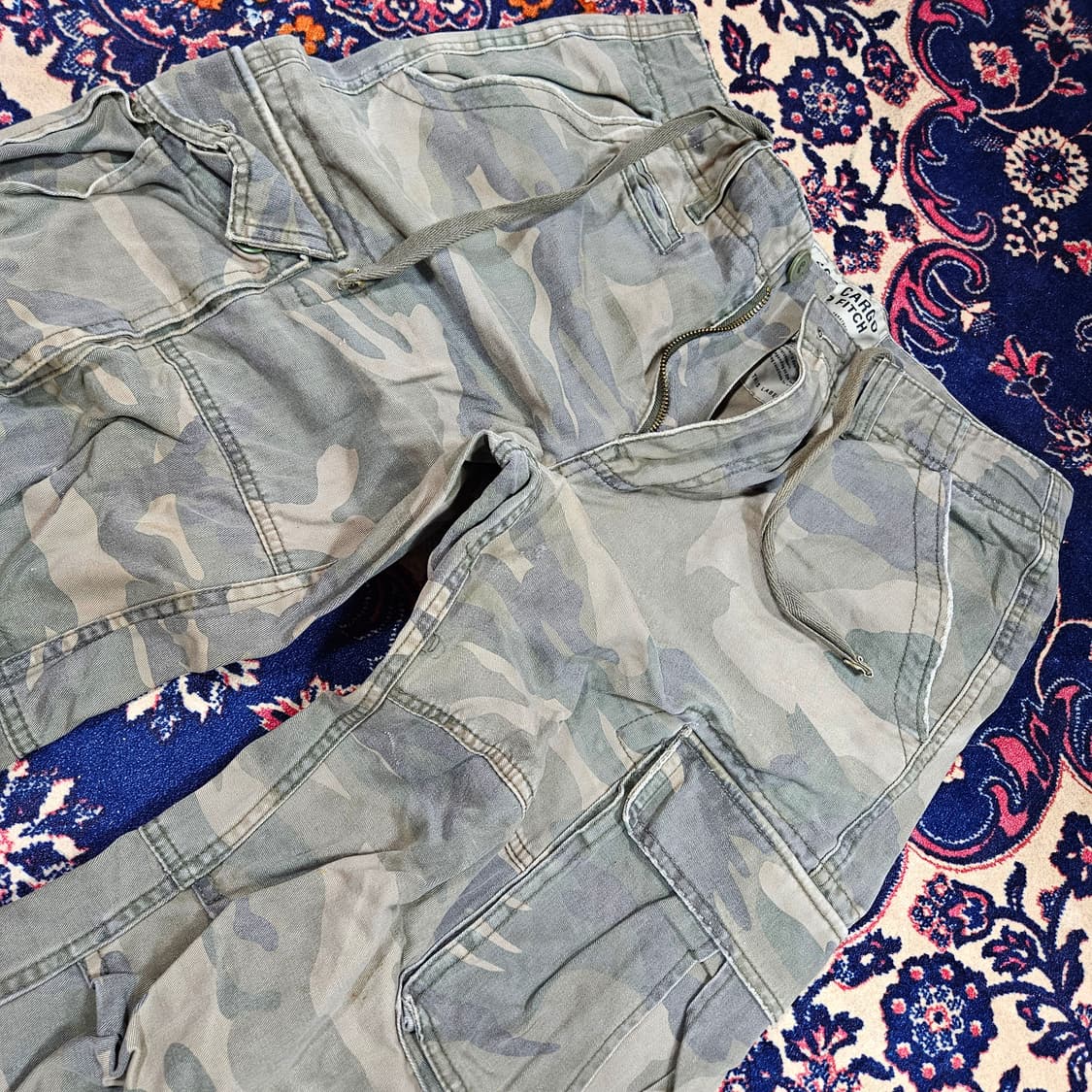 SOOCARGO 라이트 카모플라쥬 카고팬츠 L size 상품이미지3