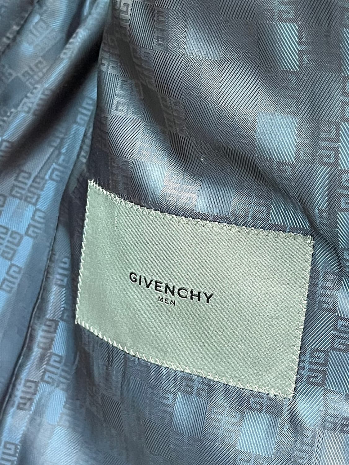 100) 지방시 초코브라운 캐시미어100% 코트  상품이미지5