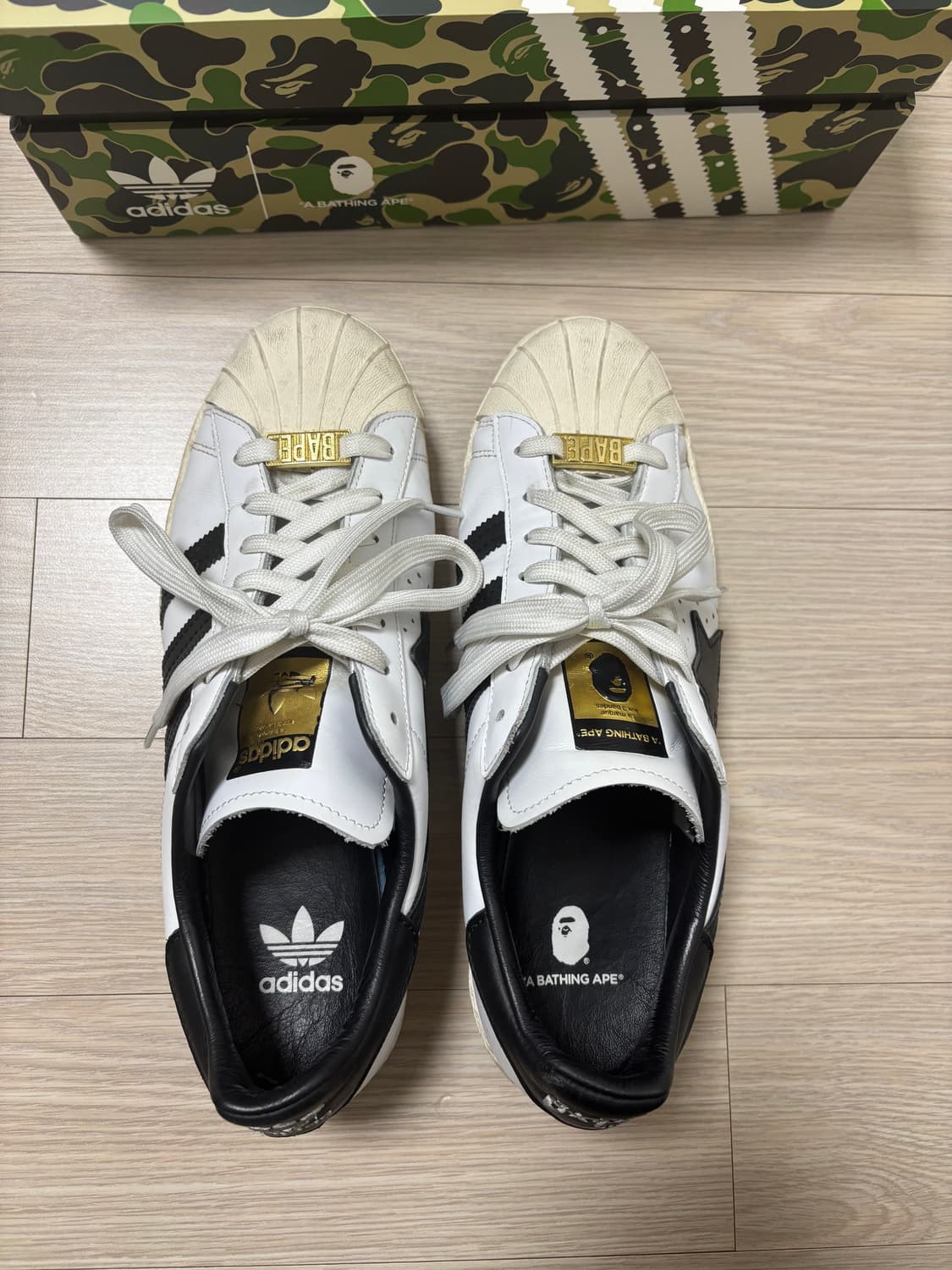 (265) 아디다스 베이프 슈퍼스타 상품이미지2