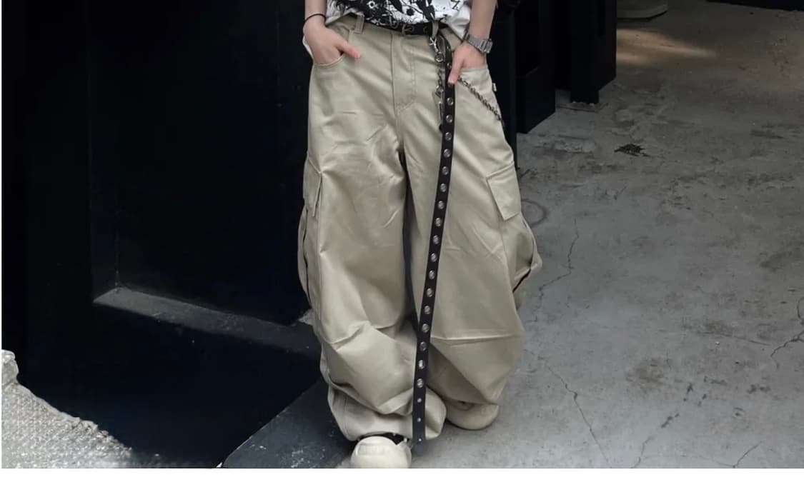 새상품 IDWS Andy Twill Balloon Cargo Pants 상품이미지1