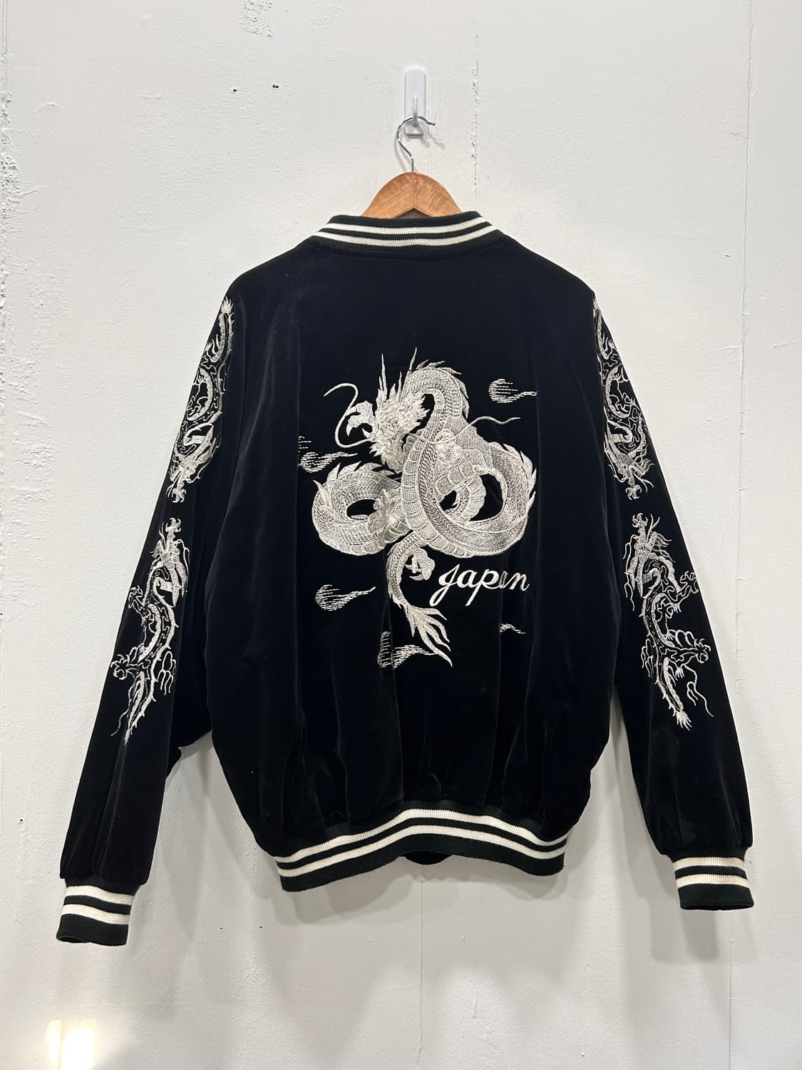 호시히메 드래곤 자수 벨벳 스카잔 115-120사이즈 (5L) 상품이미지2