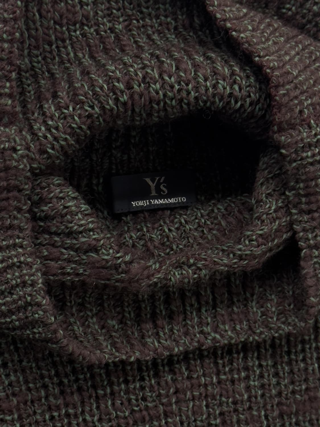 요지야마모토 후드 니트 상품이미지6