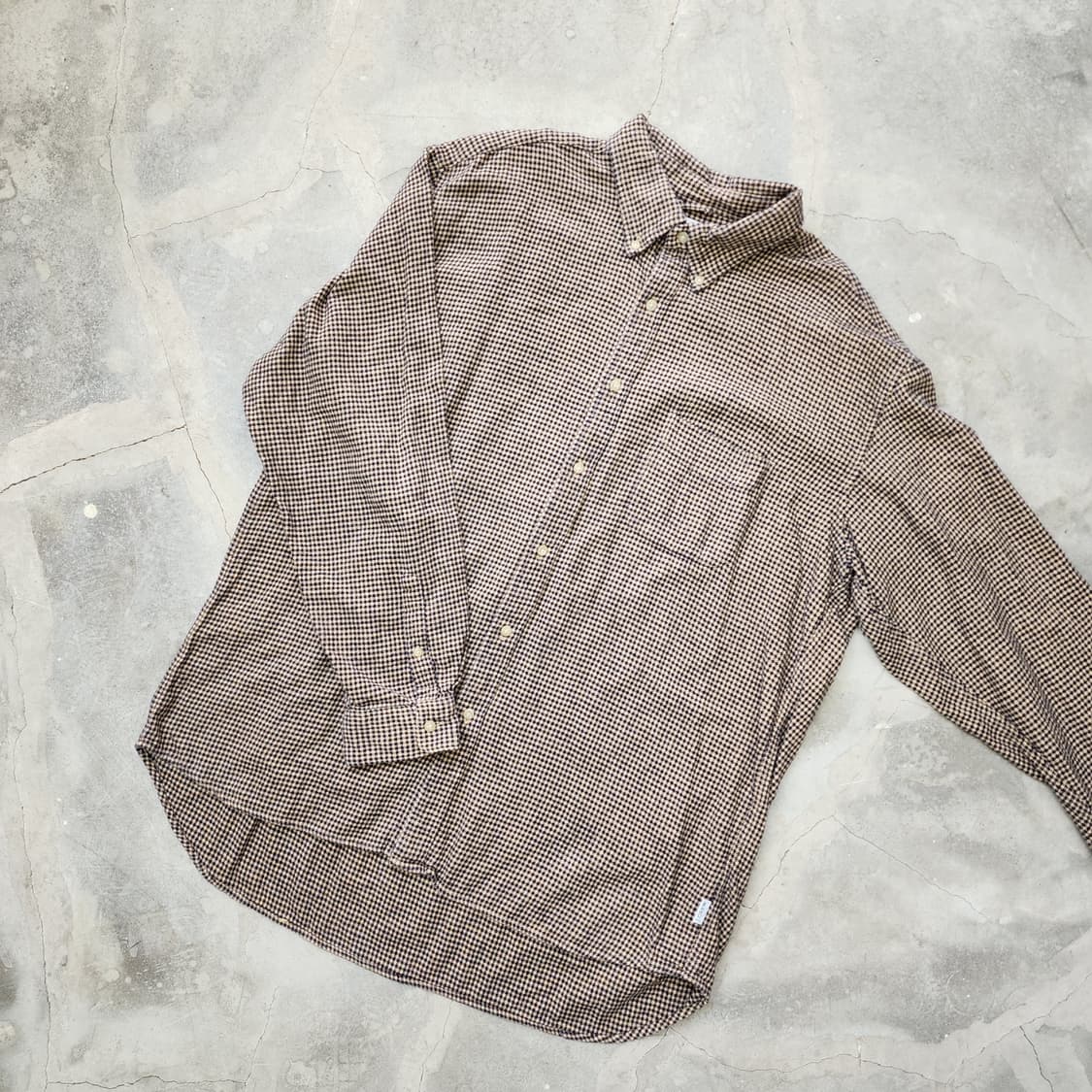 제이크루 헤비 코튼 체크 셔츠 남방 상품이미지4