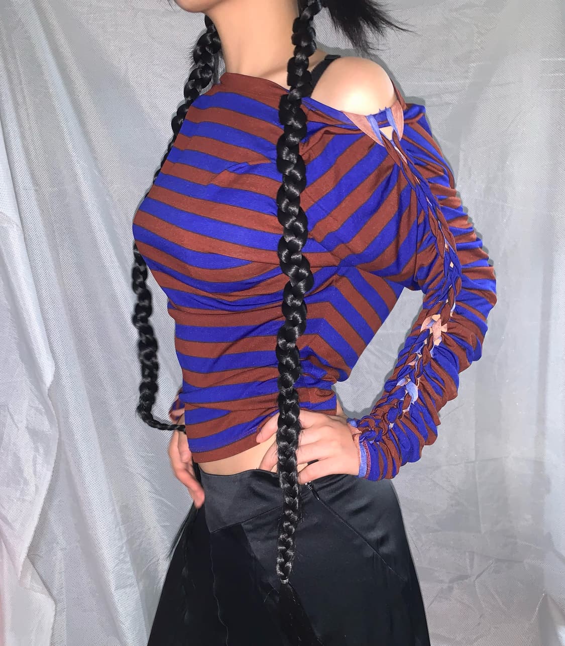 vivienne westwood스트라이프 긴팔 티 상품이미지1