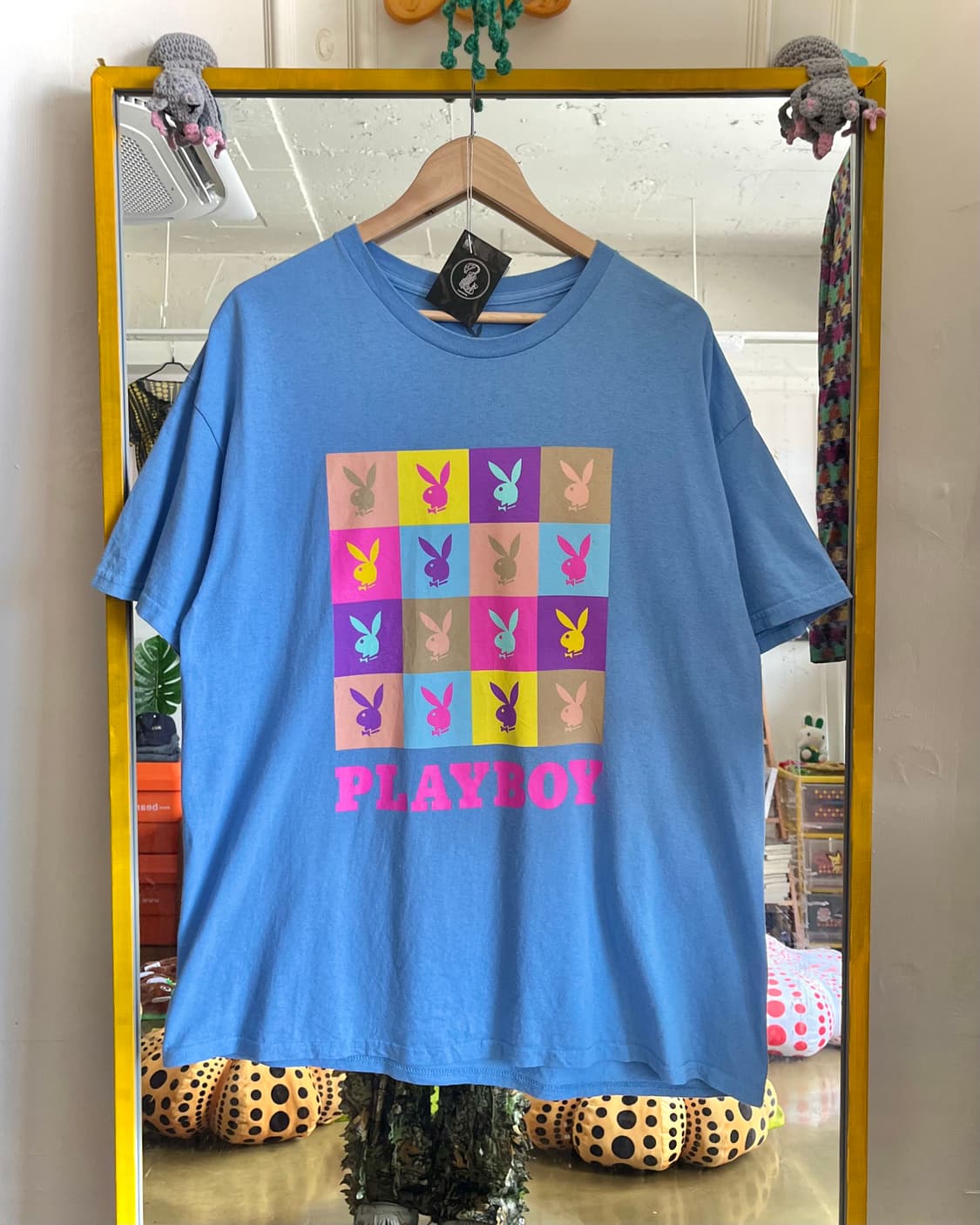 2003年 Playboy Icon Color Block T-Shirt 상품이미지3