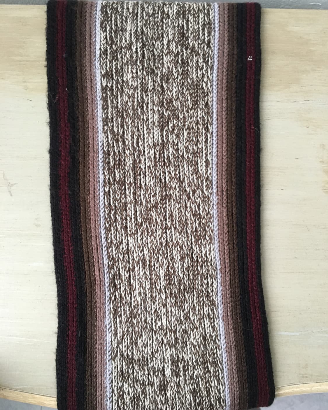  color mixed knit muffler 상품이미지3
