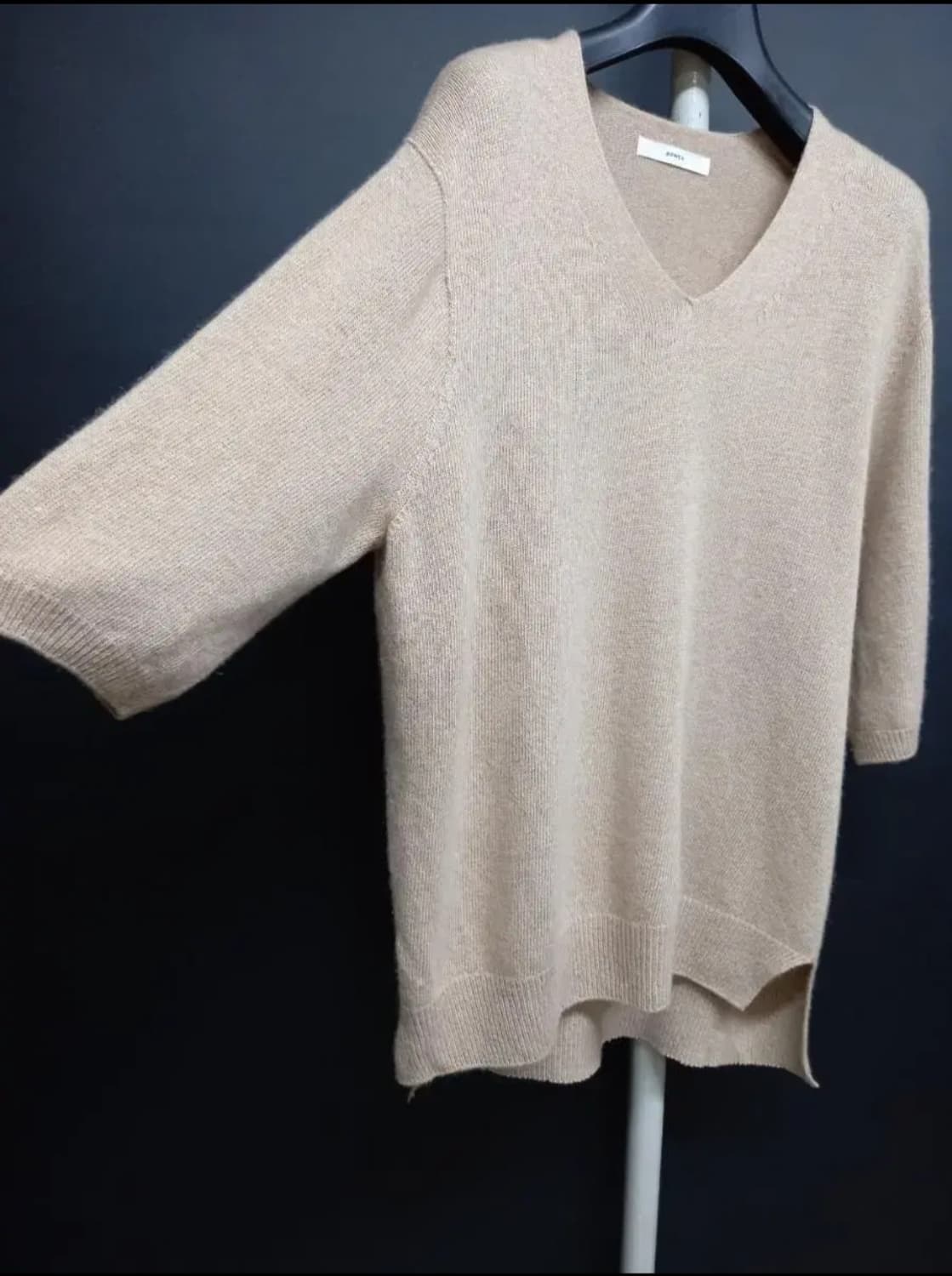 BOWEN 보웬 홀가먼트 춘추 롱 니트 F 상품이미지4