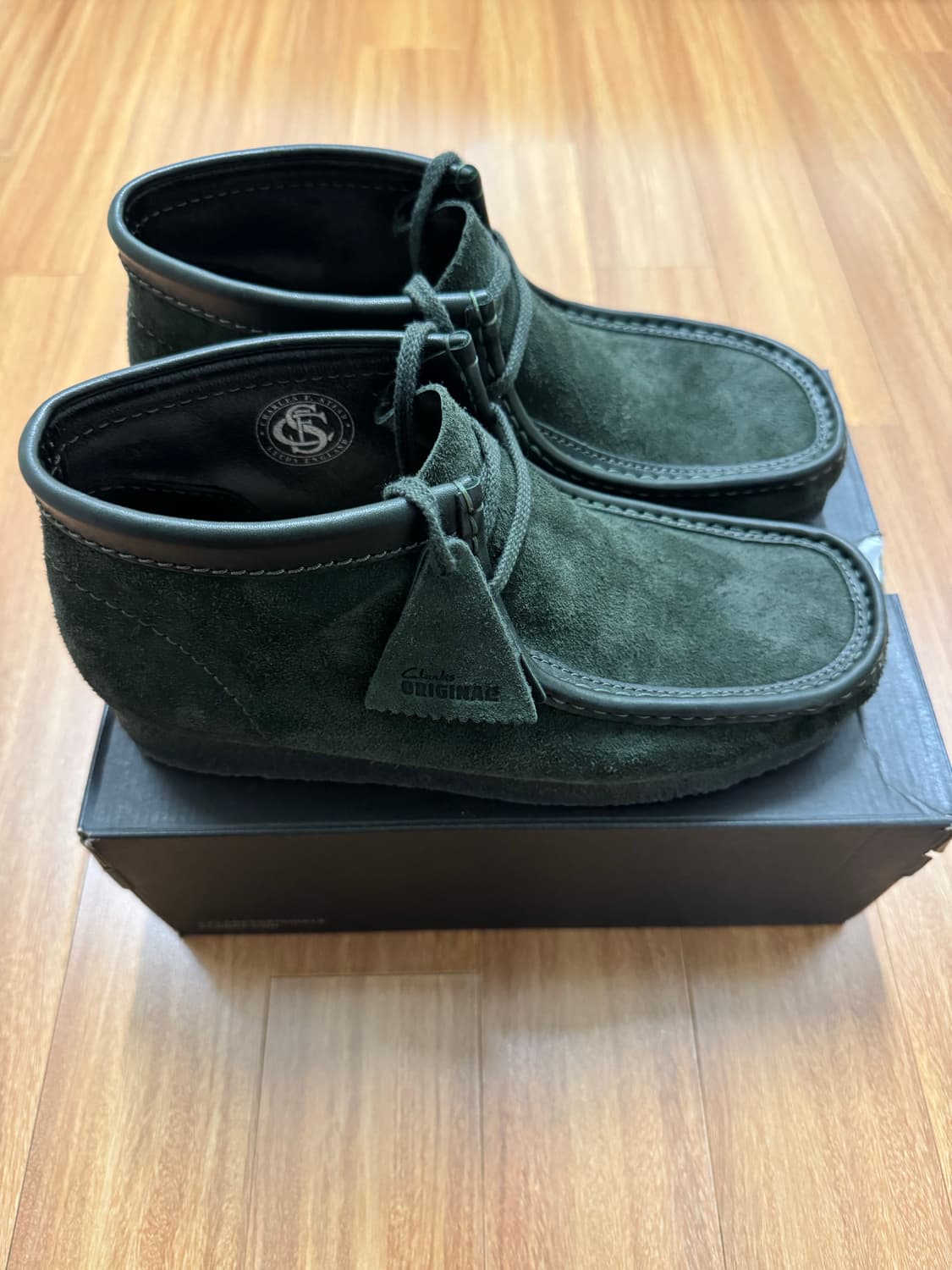 클락스 왈라비 부츠 로덴 그린 uk8(265) 상품이미지5