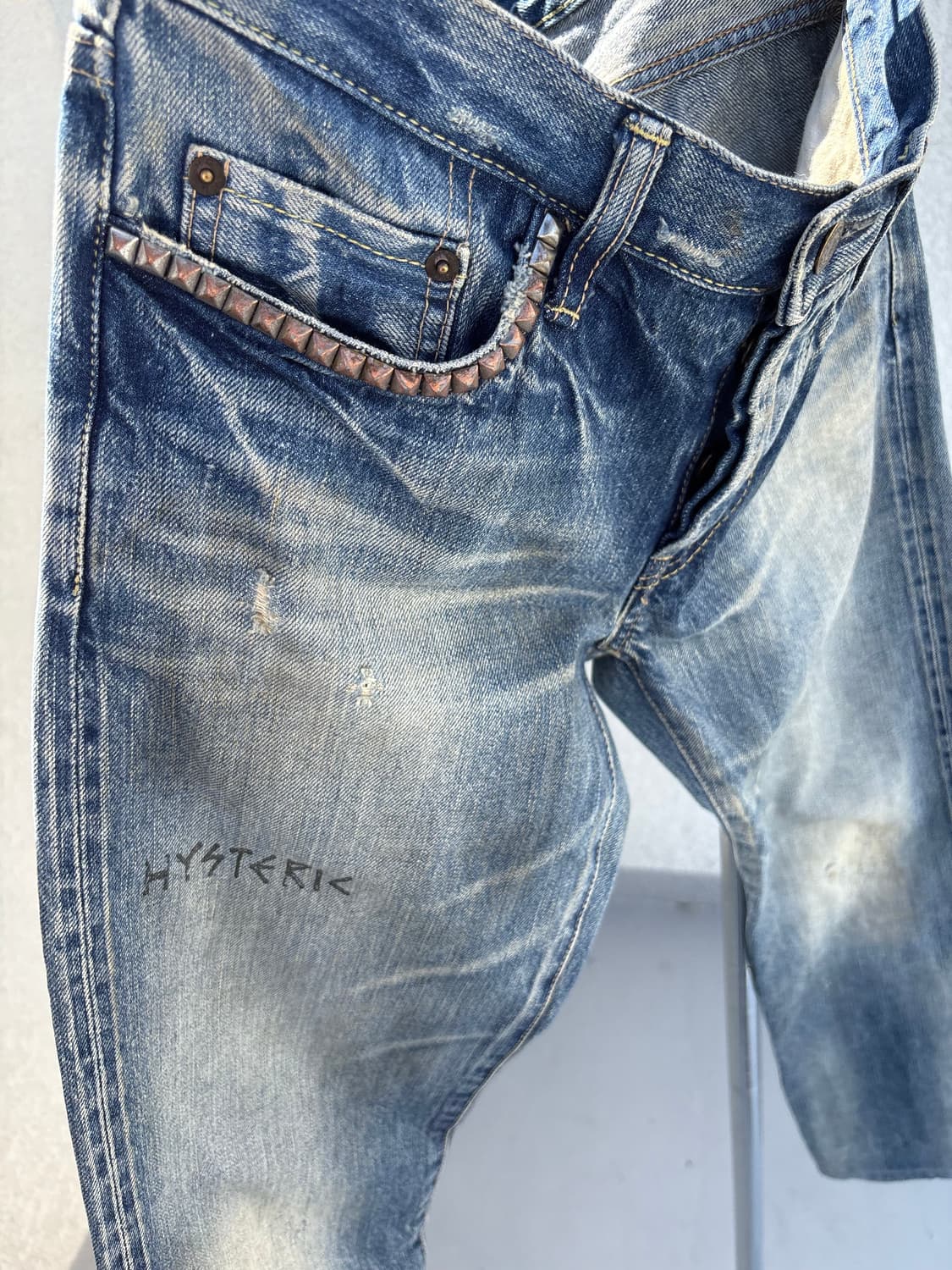 46 Hysteric Glamour low-rise jeans 상품이미지1
