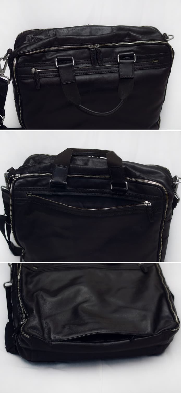 투미 (TUMI) 알파 라레도 블랙 나파레더 가죽 브리프케이스 상품이미지4