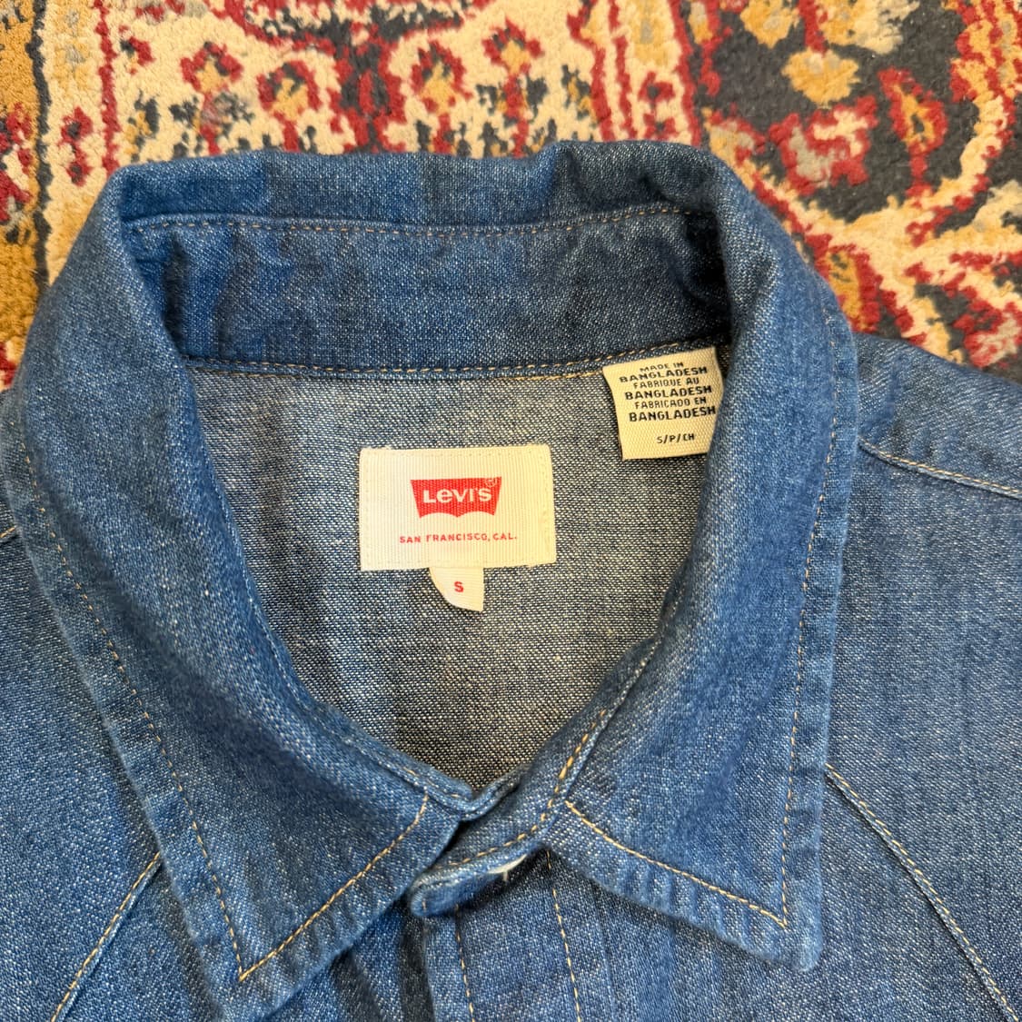 리바이스 데님 웨스턴 셔츠 [ 95 ] 상품이미지5