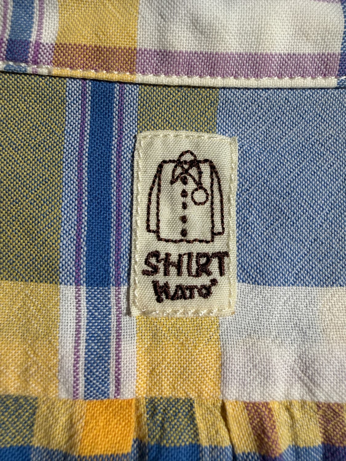 KATO' Blue/Yellow Check (Made In Japan) 상품이미지5