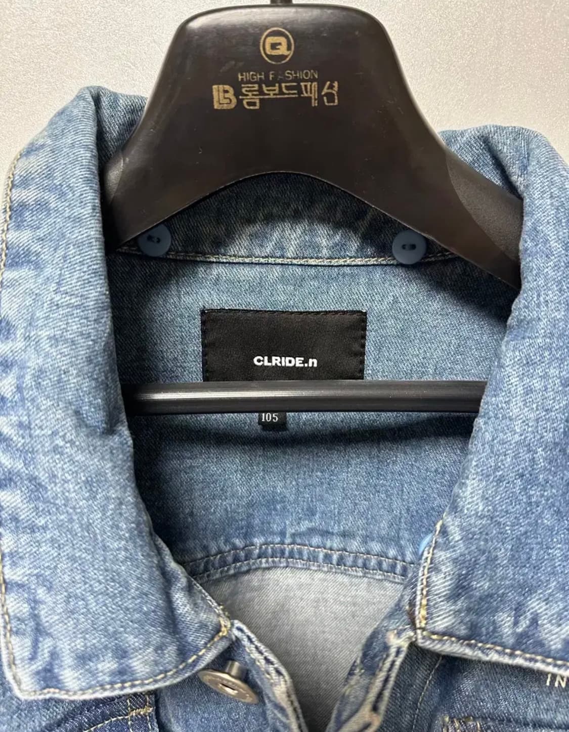 롬보드패션 청 데님 자켓 105 상품이미지3