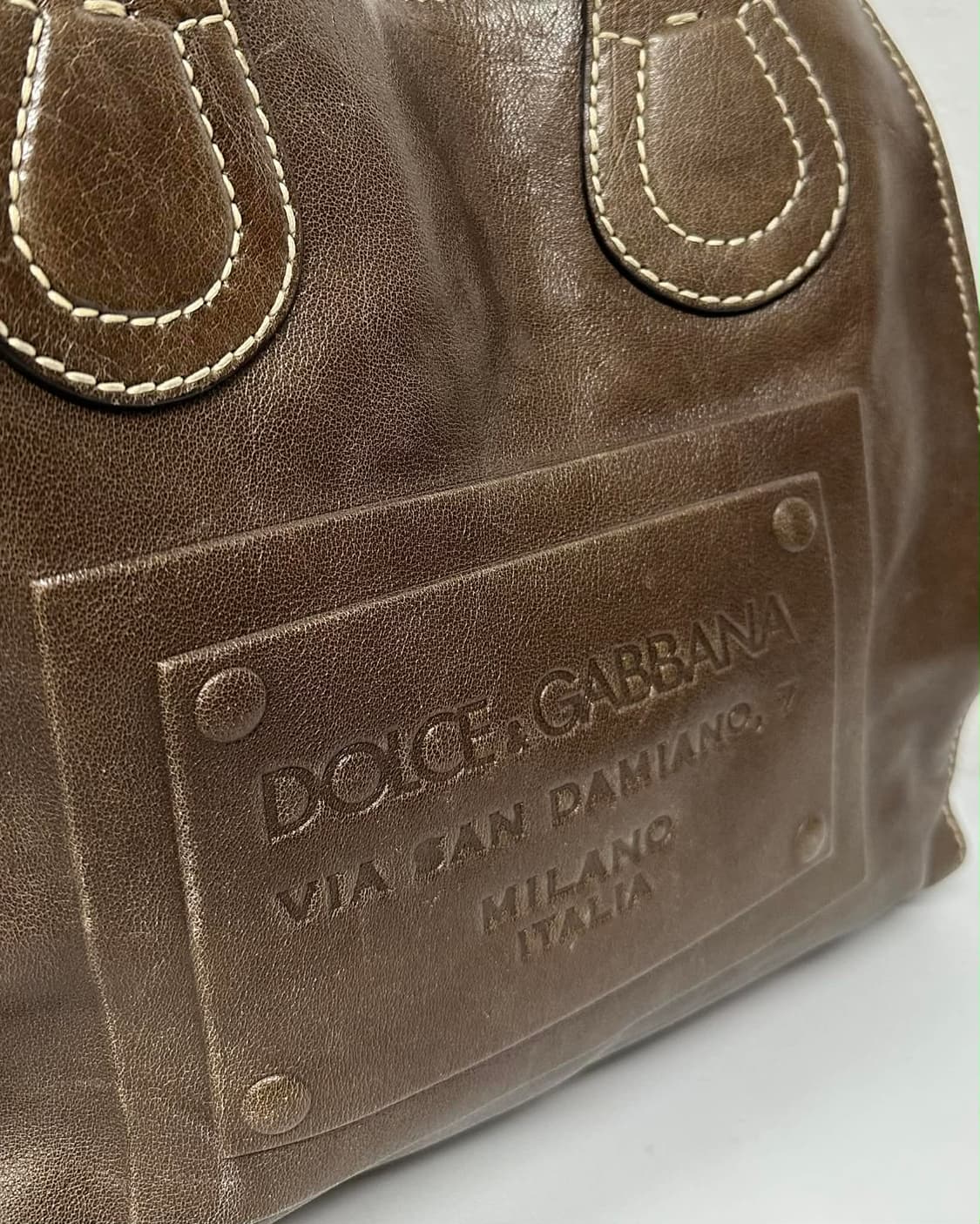 돌체앤가바나 Y2K 가죽 레오파드 숄더 & 토트백 상품이미지8