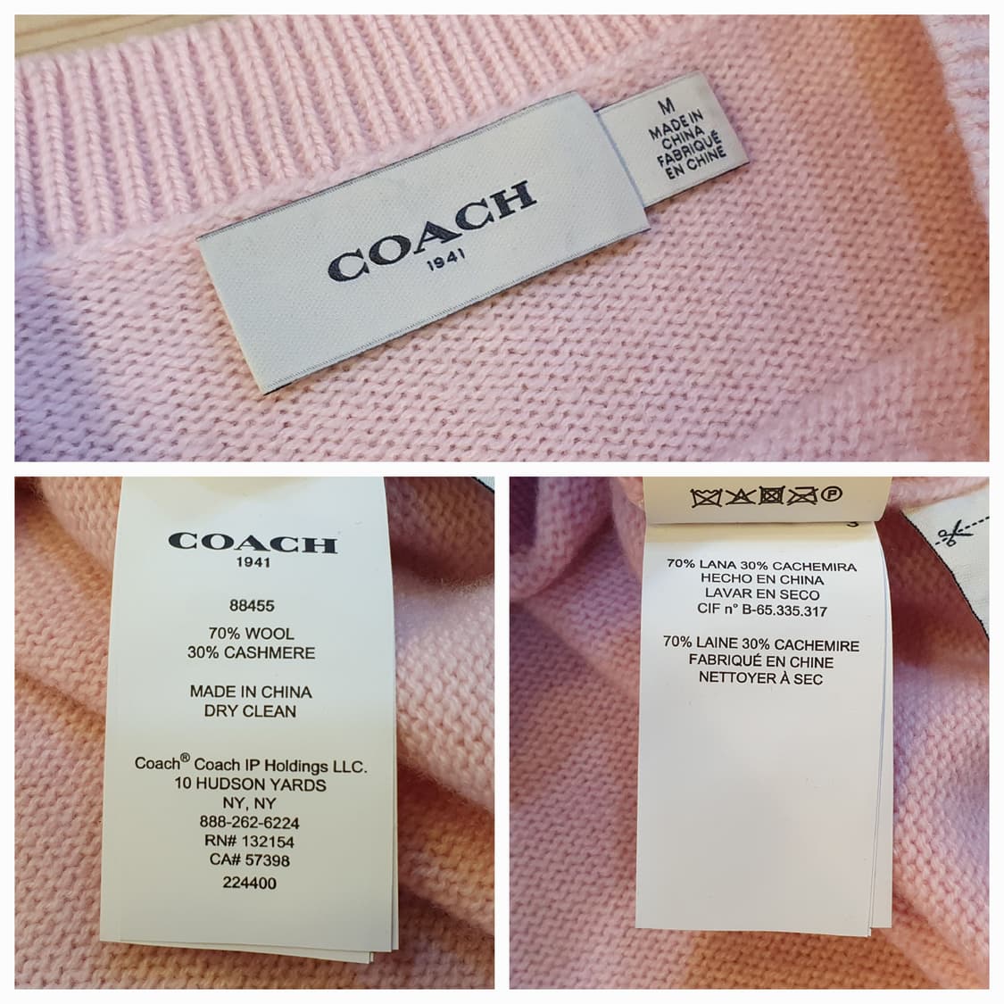 77/88.코치1941 캐시미어니트 상품이미지7