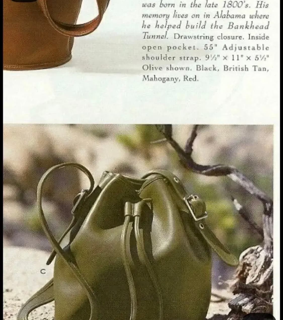 올드 코치 빈티지 코치 통가죽 버킷백 lulas legacy 상품이미지2