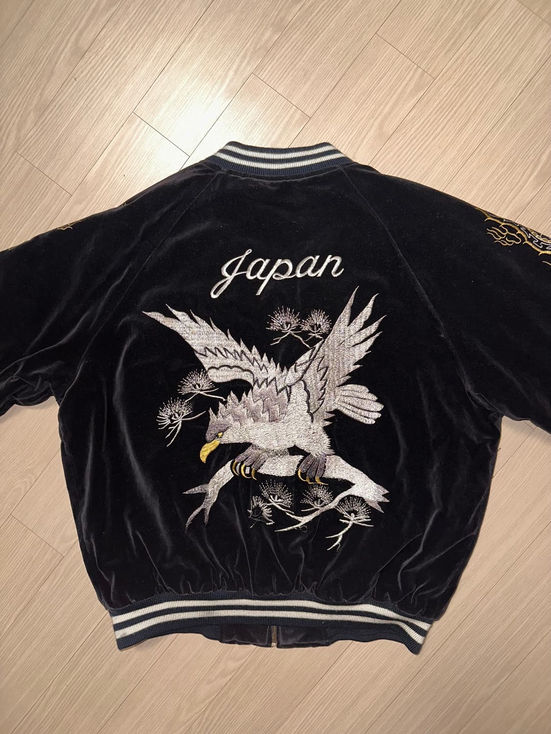 Japan 자수 빈티지 스카잔 상품이미지2