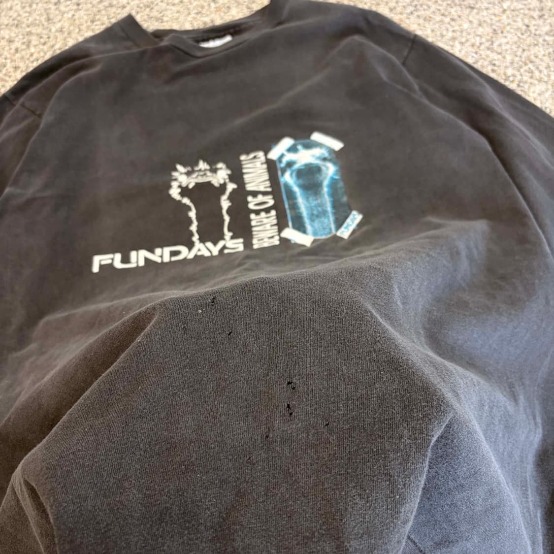 90s hanes 헤인즈 빈티지 티셔츠 롱슬리브 상품이미지7