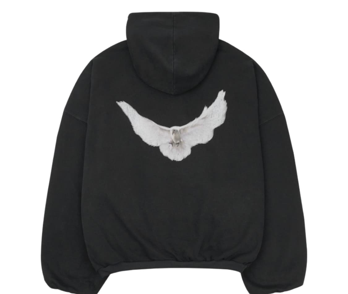 [새상품] 이지갭 도브후드 워시드블랙 XL 상품이미지2