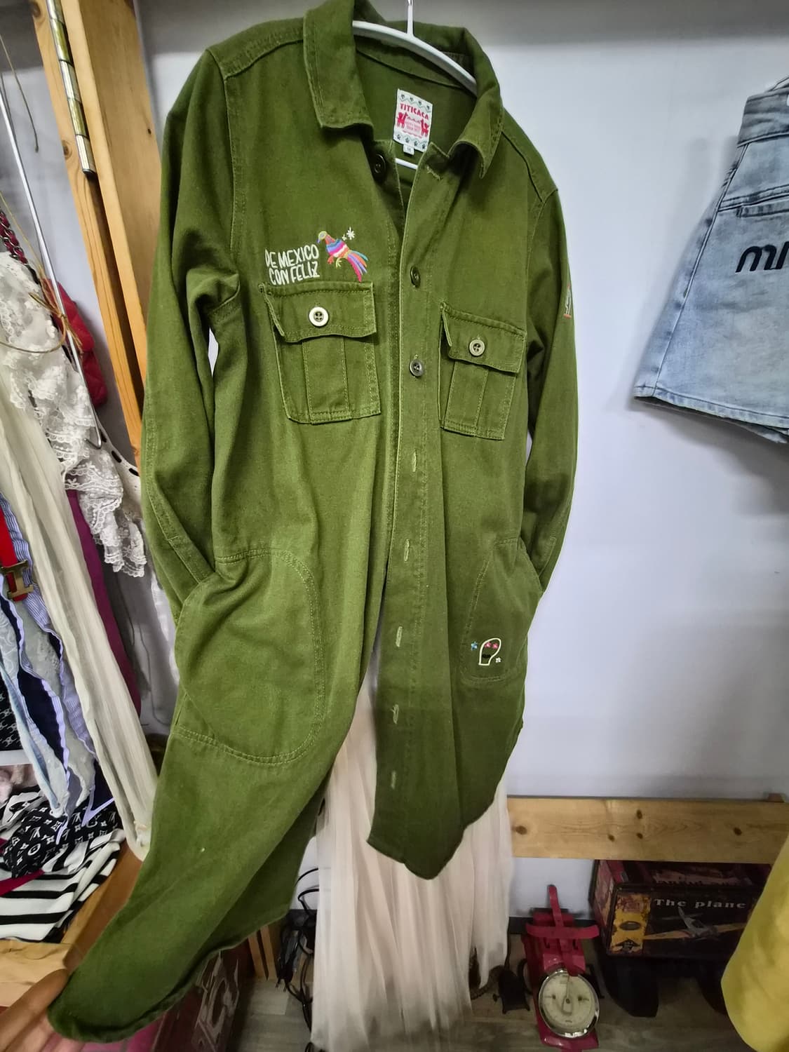 titicaca 티티카카 자수 야상롱셔츠 상품이미지6