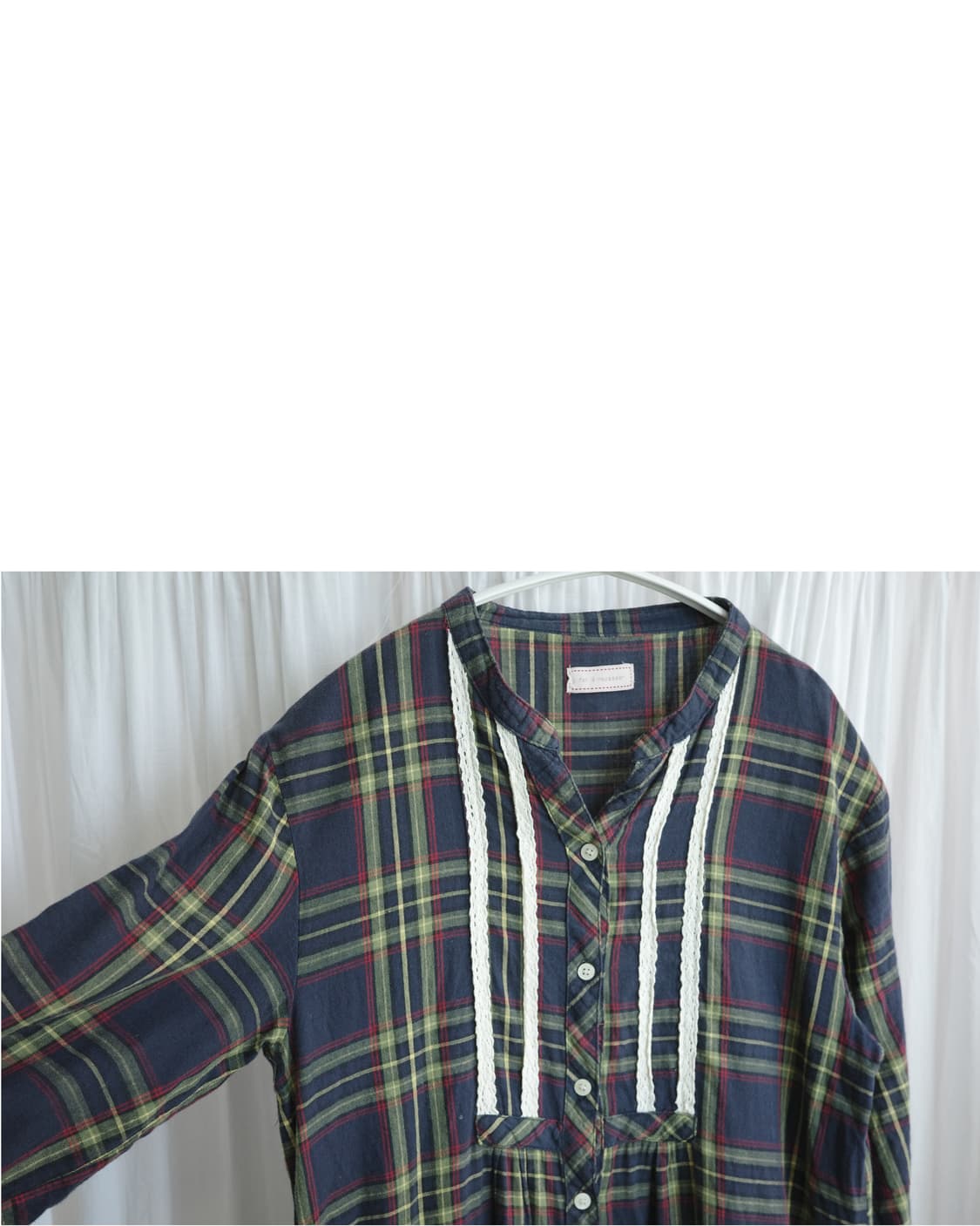 Christmas checkered green dress 상품이미지4