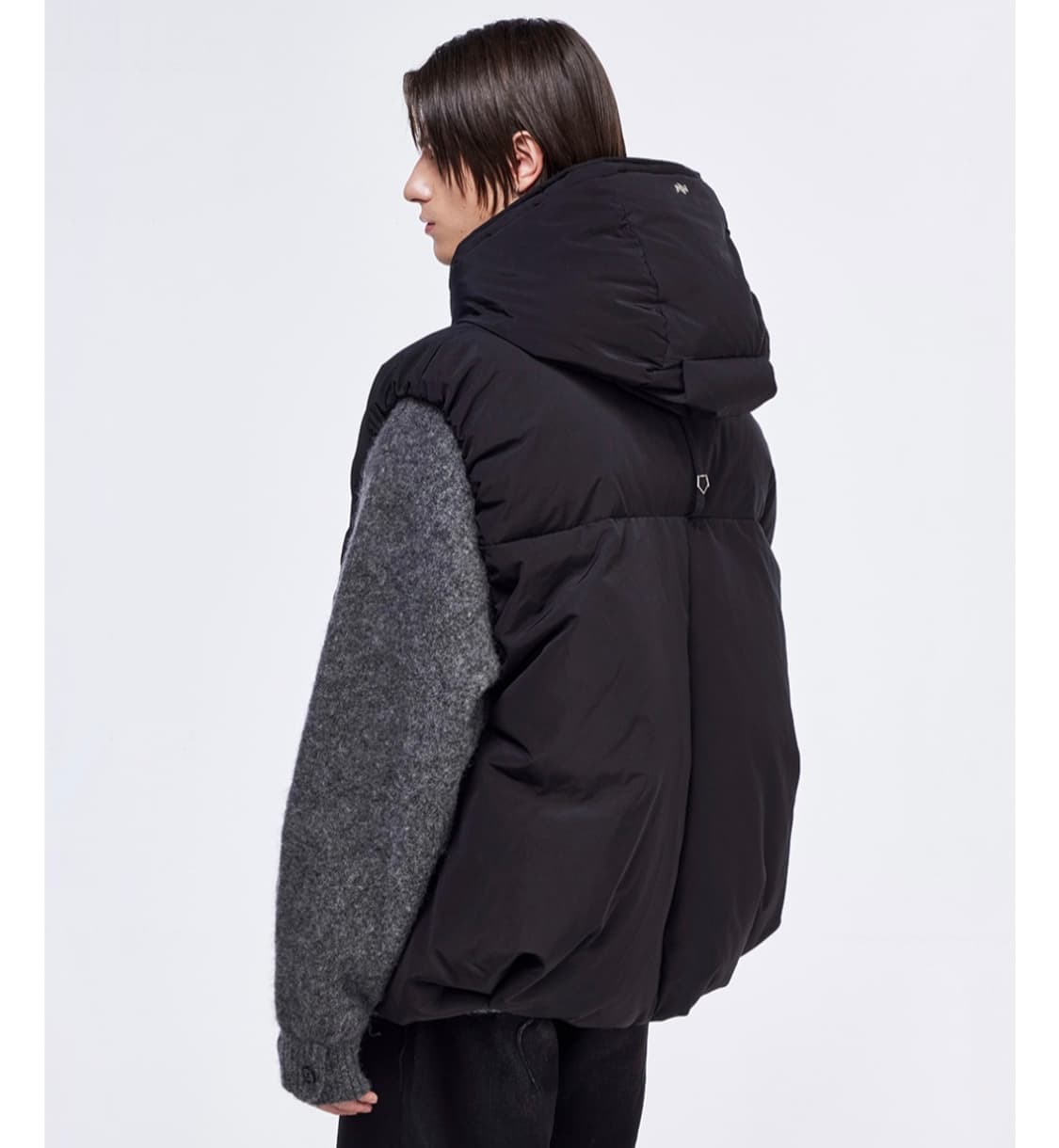 24FW (송지오)지제로 팬서 멀티 다트 패디드 베스트 블랙 상품이미지2