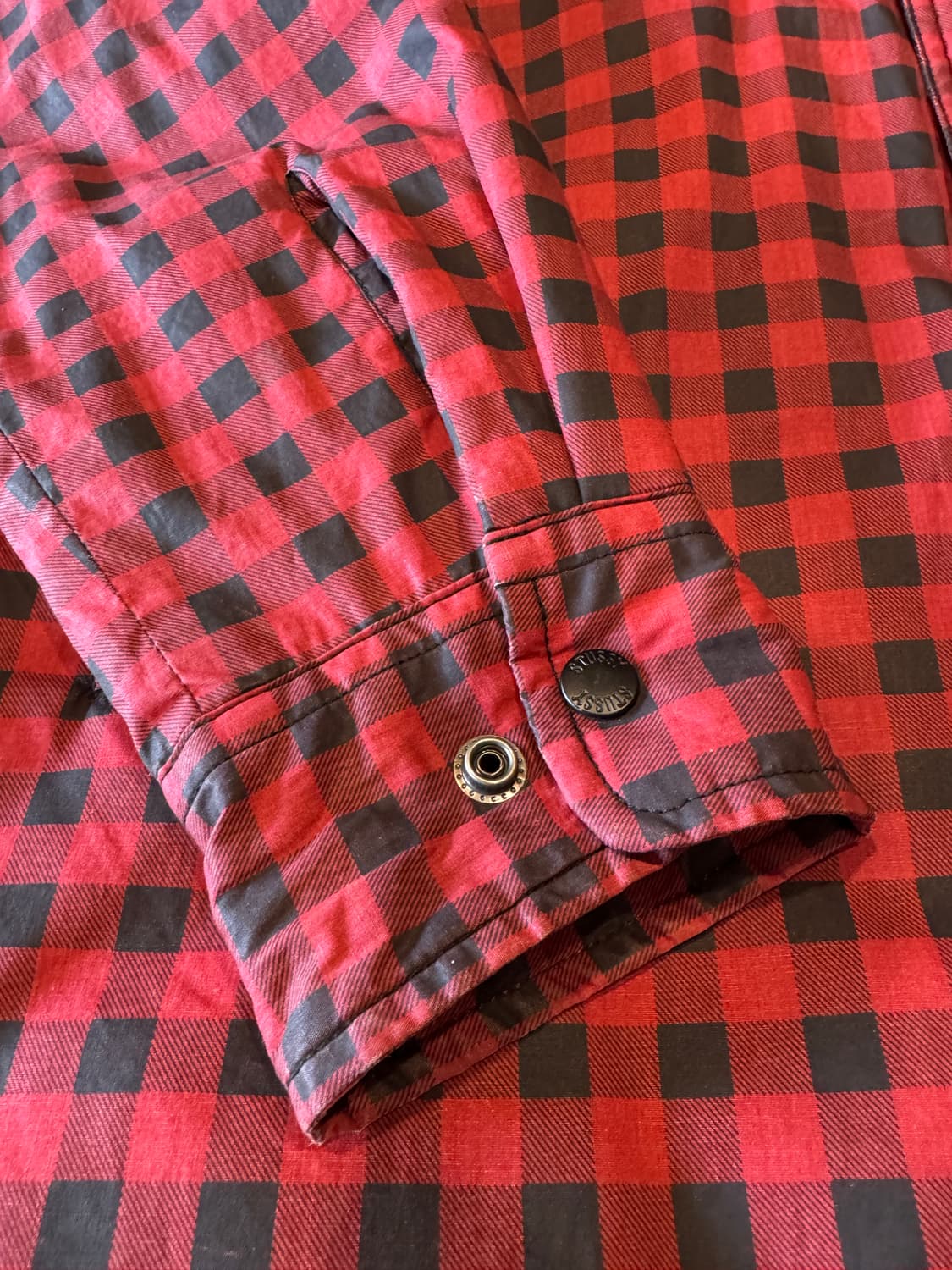 스투시 체크패턴 아우터 상품이미지2