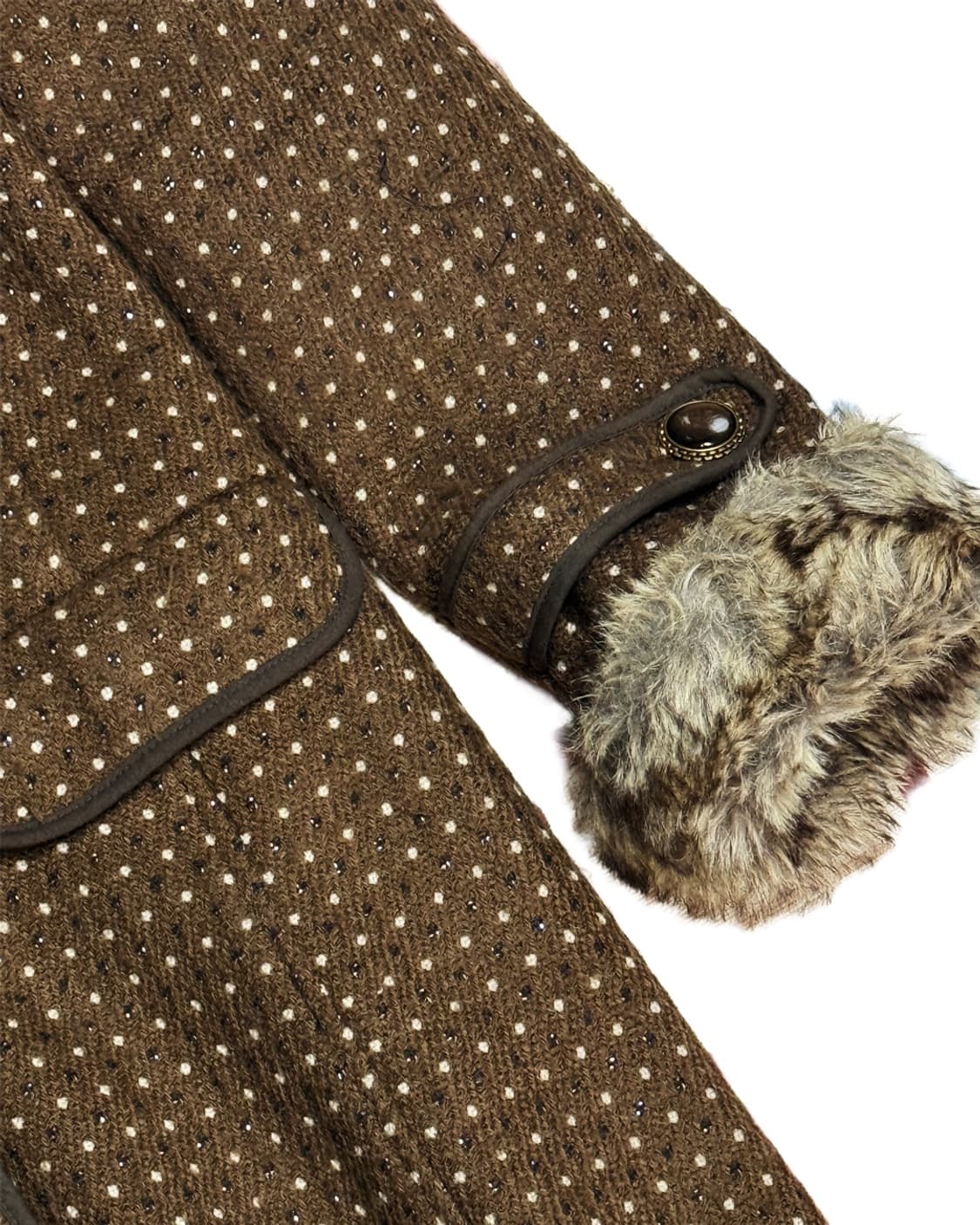 axes femme 코코아 롱코트 상품이미지2