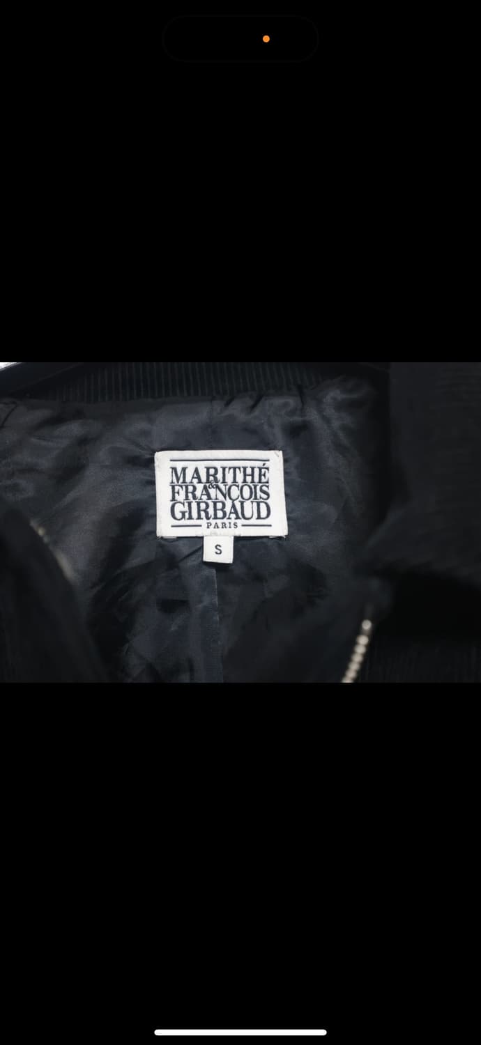 마리떼 프랑소와 저버 코듀로이 블루종 블랙 S 상품이미지3