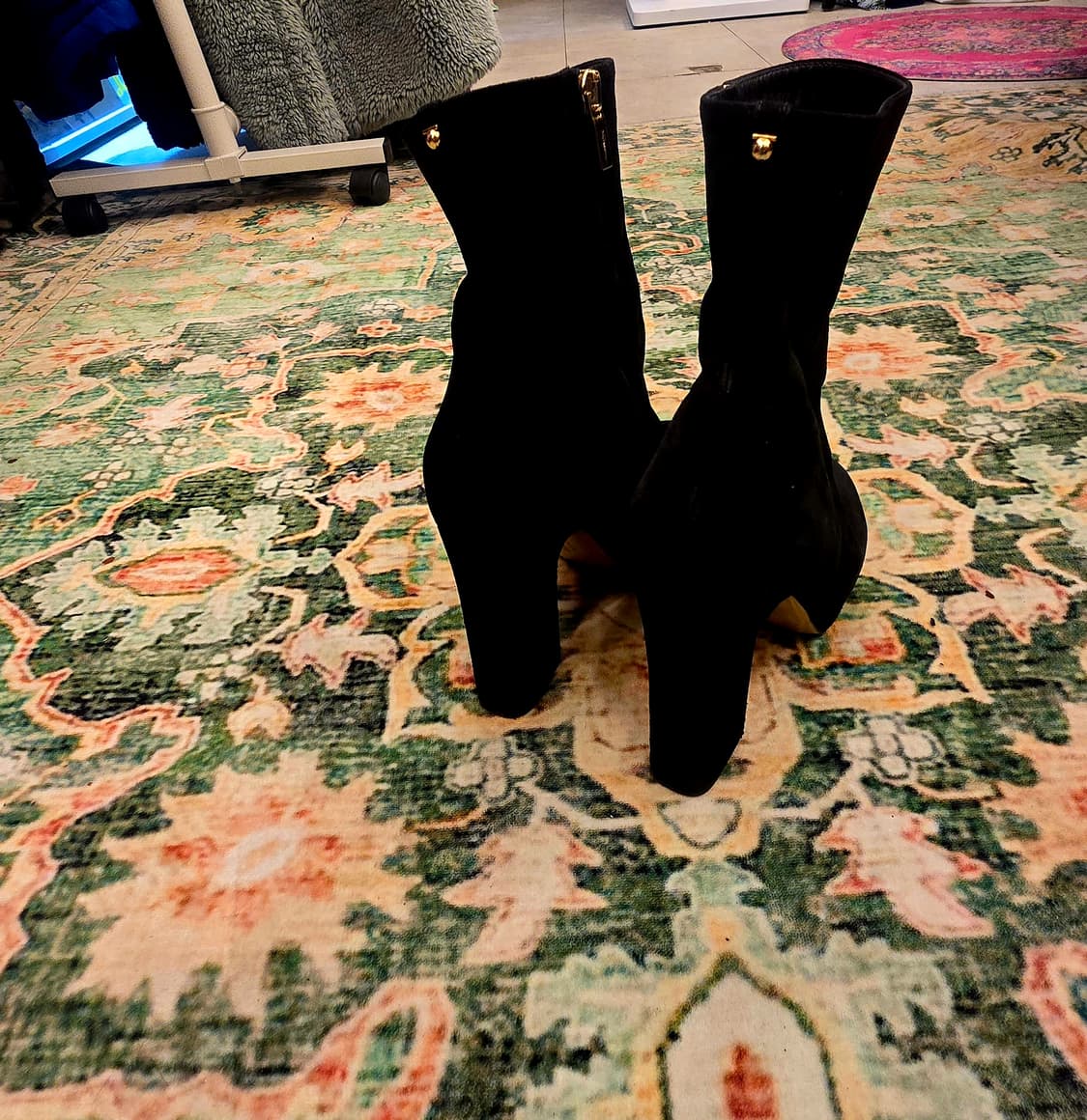 살바토레 페라가모(Salvatore Ferragamo) 스웨드 앵글부츠 상품이미지7