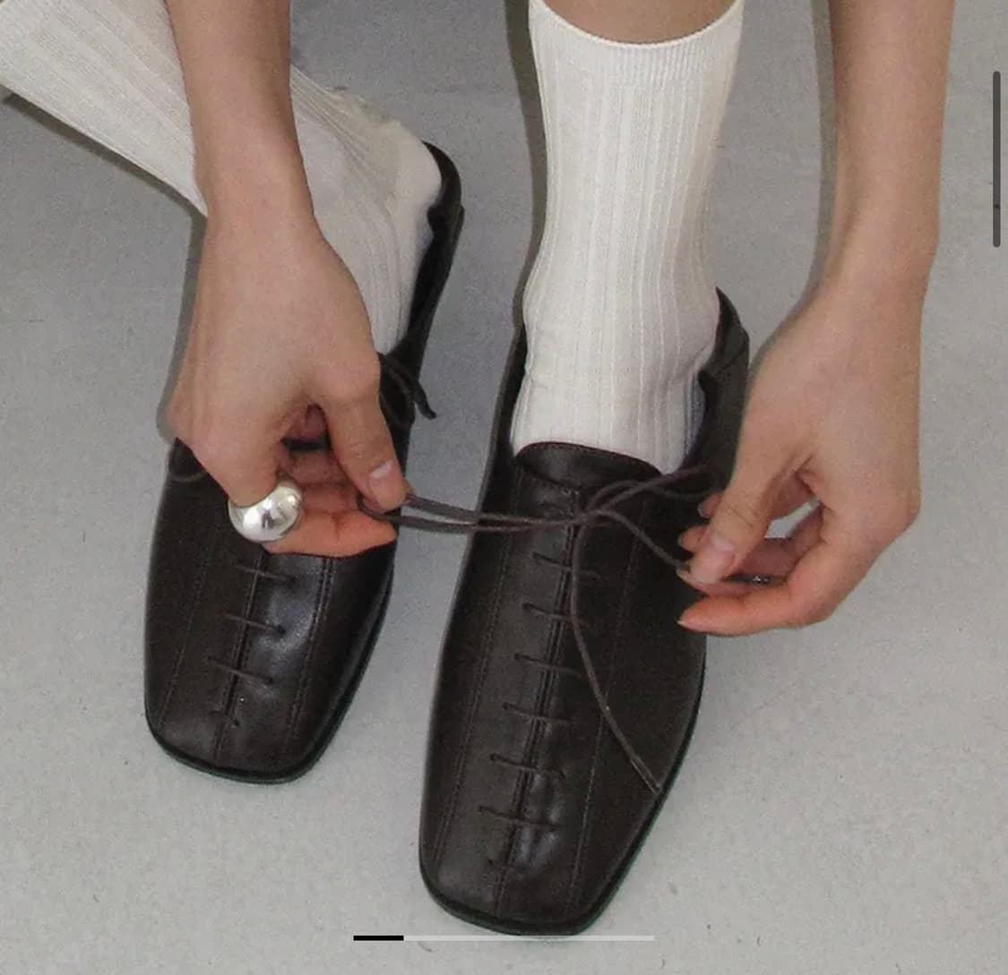 누스(29cm)_테일러 투웨이 레이스업 로퍼 상품이미지1