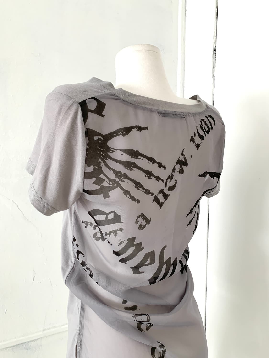 Ghost of Harlem see-through back detail 상품이미지8