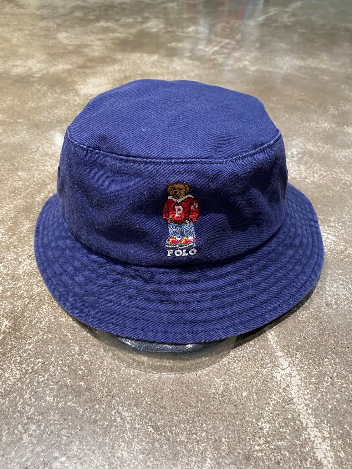 폴로 곰돌이 버킷햇 모자 상품이미지1