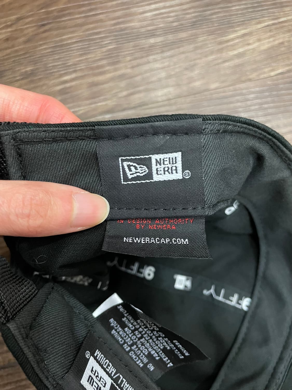 뉴에라 그라미치 레터링 볼캡 스트랩백 블랙 상품이미지9