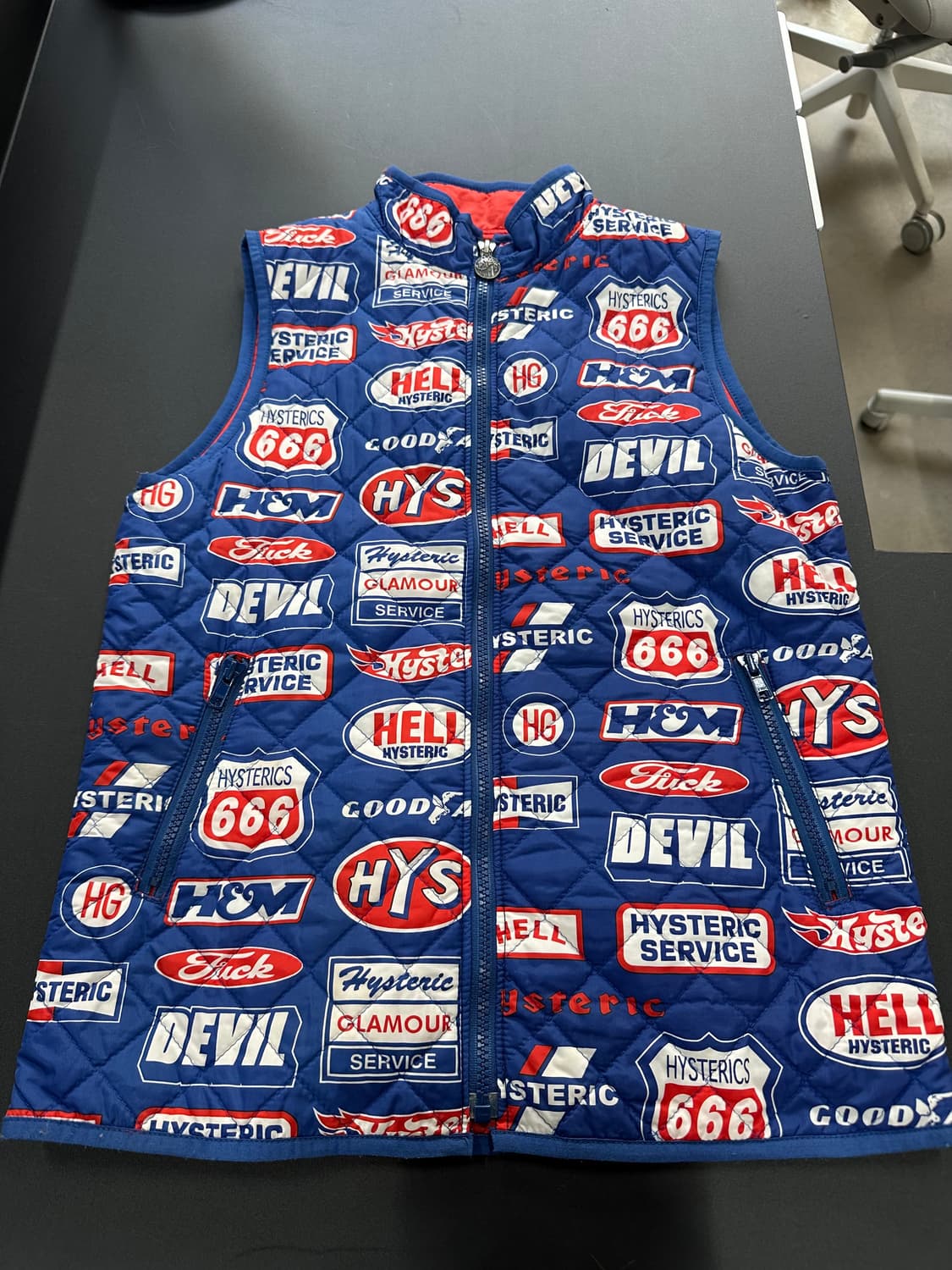 히스테릭글래머 HYS Service 퀼팅 베스트 상품이미지5