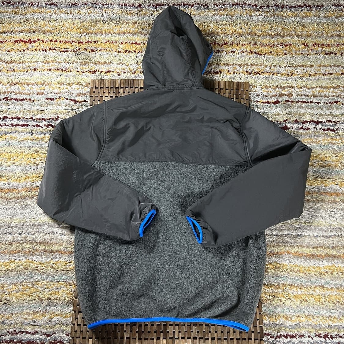 파타고니아 싱칠라 스냅-T 후디 블루그레이/블랙 상품이미지4