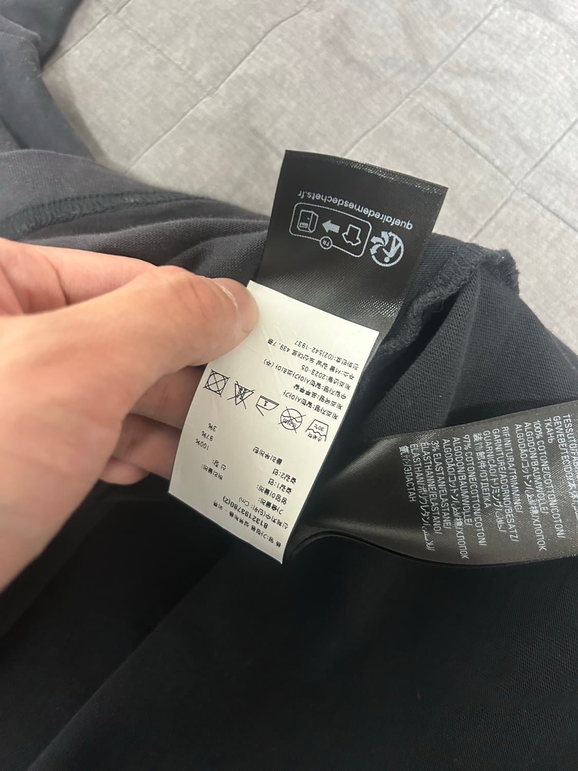 [2] 발렌시아가 익스클루시브 오프쇼어 반팔 티셔츠 상품이미지4