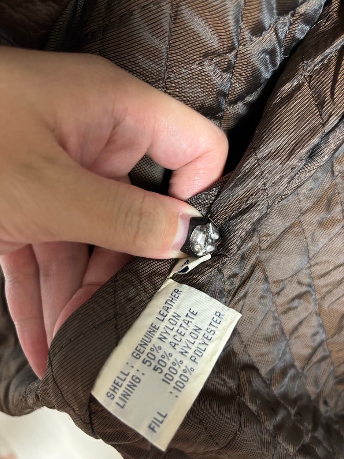 Vintage leather jacket 상품이미지8