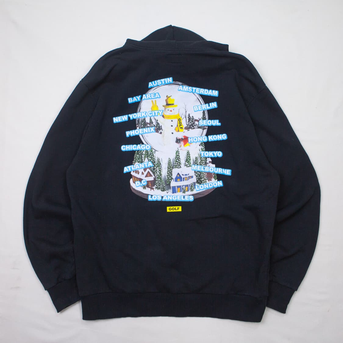 23FW 골프왕 월드 팝업 후디 상품이미지5