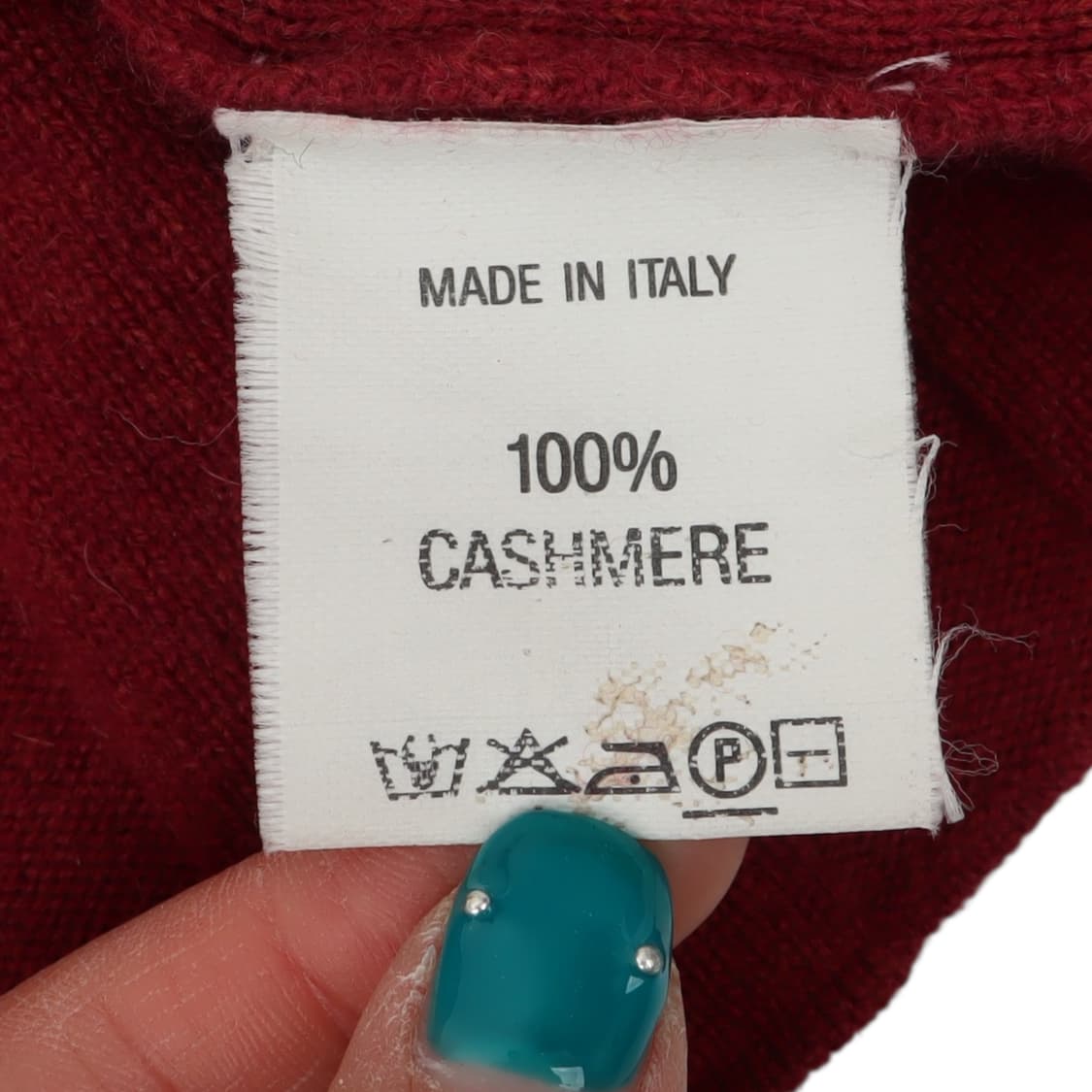 발렌티노 레드 캐시미어 니트 스커트 상품이미지8