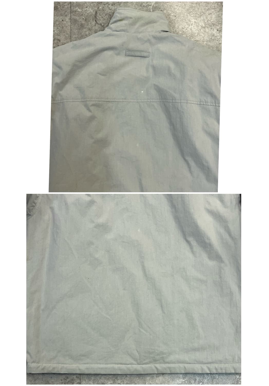 예일 리버시블 퀄팅 자켓 블랙/그레이 L #csz2214 상품이미지7