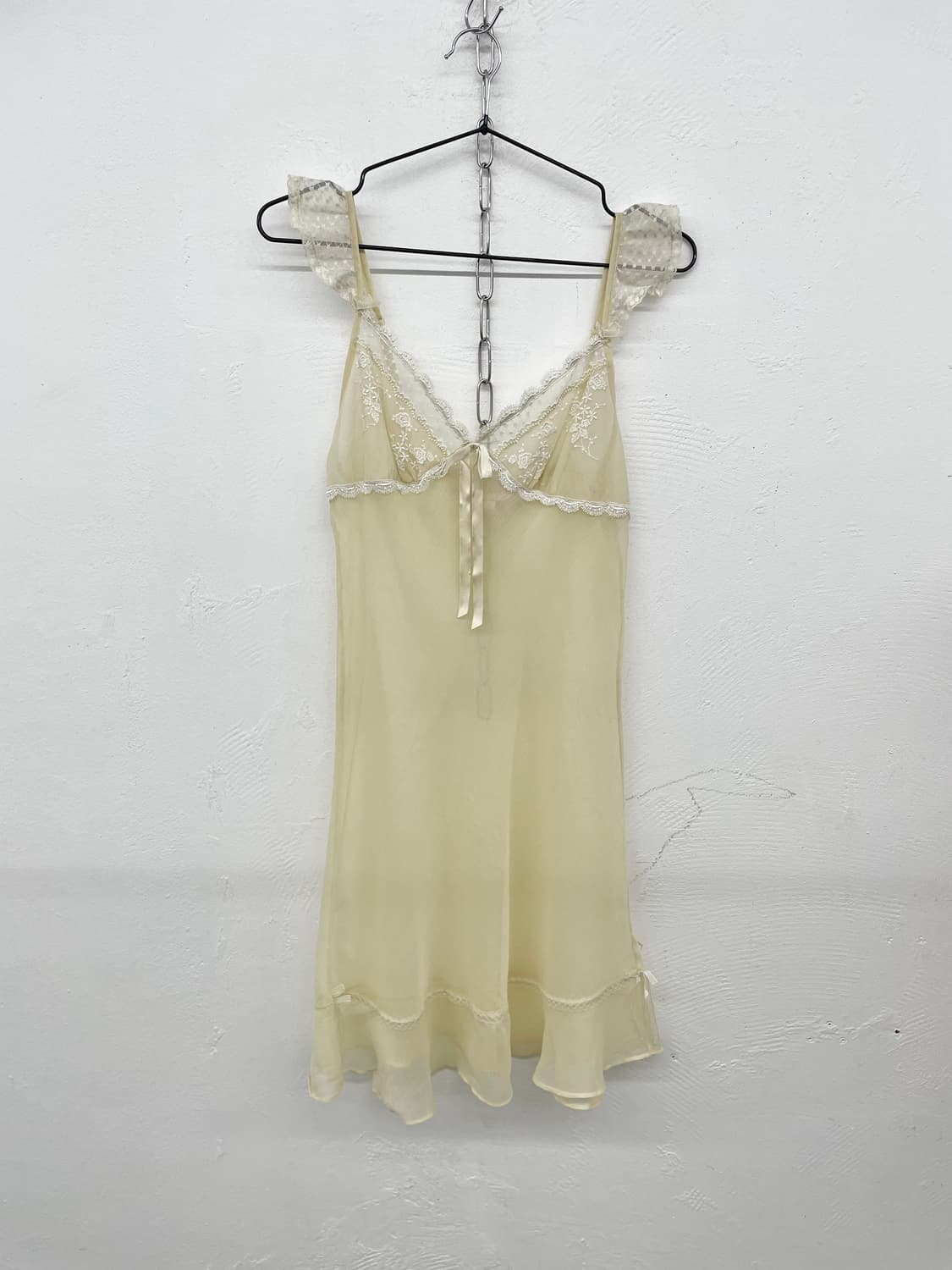 에블린 시어 레이스 슬립 상품이미지4