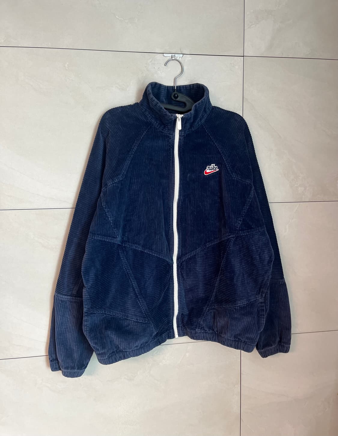나이키 헤리티지 네이비 코듀로이 집업 자켓 [L] 상품이미지2